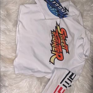 Cute street fighter crop